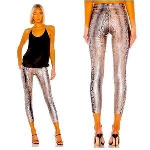 L’Agence Margot Coated High Rise Skinny Jeans Size 31